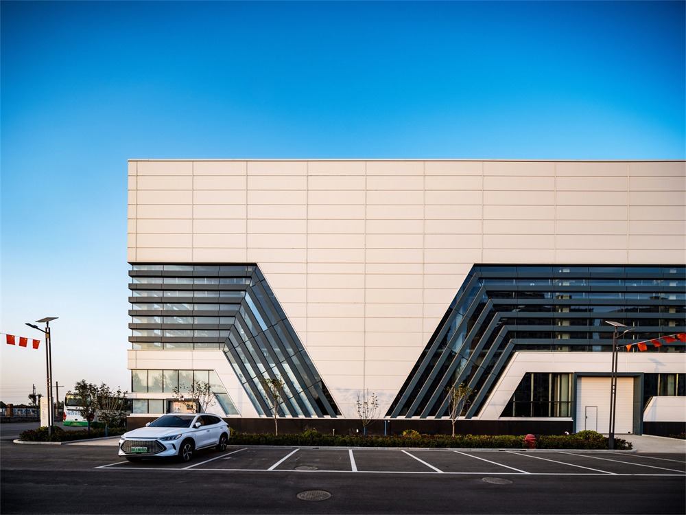 裝配式鋼結構與近零能耗,揭開國舜綠建低碳產業園的綠色面紗(圖8) 裝配式鋼結構與近零能耗,揭開國舜綠建低碳產業園的綠色面紗(圖8)